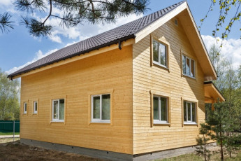 Имитация бруса для каркасных домов
